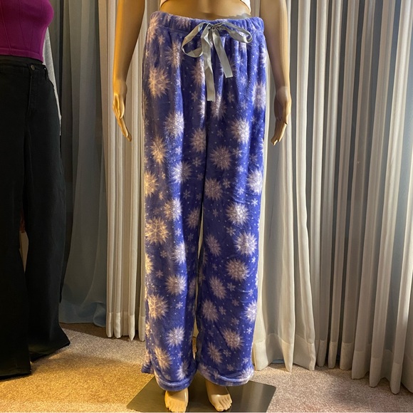 🆕 MAYFAIR Snowflake Print Lounge Pant - Size 1X - Picture 2 of 10